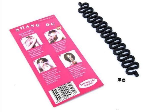 French Braid Fashion Hair Braiding Braider Tool Roller With Magic Hair Twist Styling Bun Maker 1n3l Dhl Free Ship Hair Buns Donut Bun Maker From