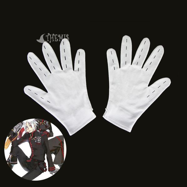 

wholesale- athemis new d.gray-man allen walker cotton gloves size custom made, Blue;gray