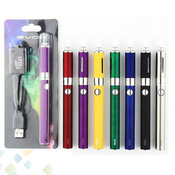

Wholesale EVod BCC MT3 Starter Blister Kits pack Electronic Cigarette MT3 Rechargable Atomizer EVod Battery 650mah 900mah 1100mah DHL free