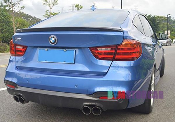 

спойлер f34 3gt 328i 335i из углеродного волокна в восточном стиле для bmw