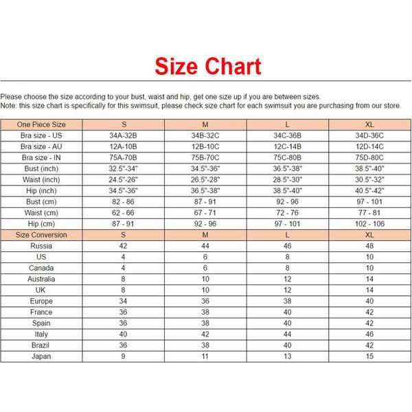 Bra Size Conversion Chart Canada