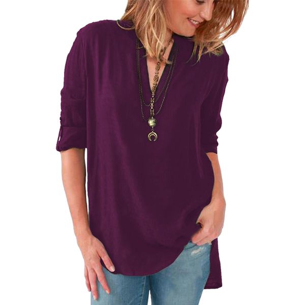 blusas flojas de moda
