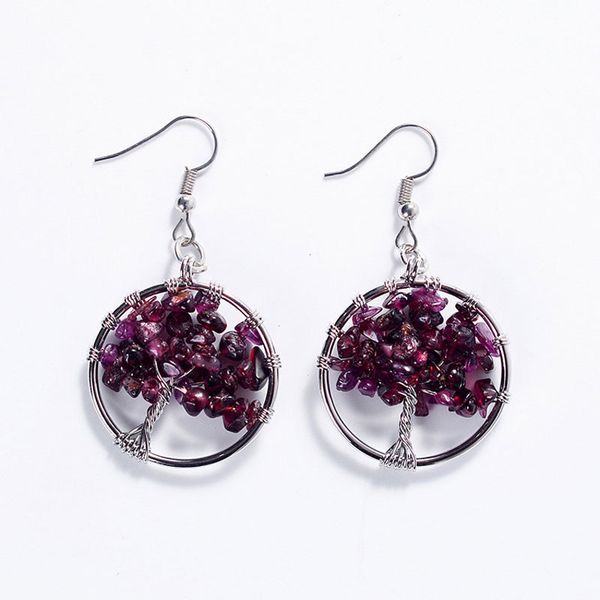 

new crystal stone dangle earrings drop gold silver plated earrings charms fashion jewelry for women