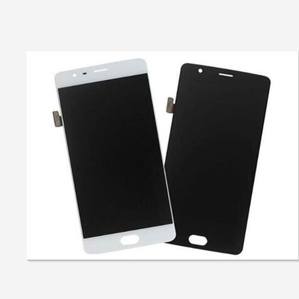 Bir Artı 3 A3000 A3003 A + + + için Orijinal Yeni Test LCD Dokunmatik Ekran Digitizer Meclisi Siyah Beyaz