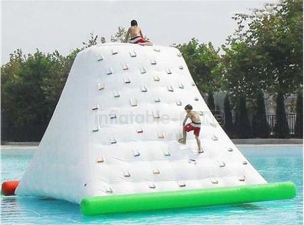 

giant inflatable water iceberg, inflatable water floating, water climbing iceberg