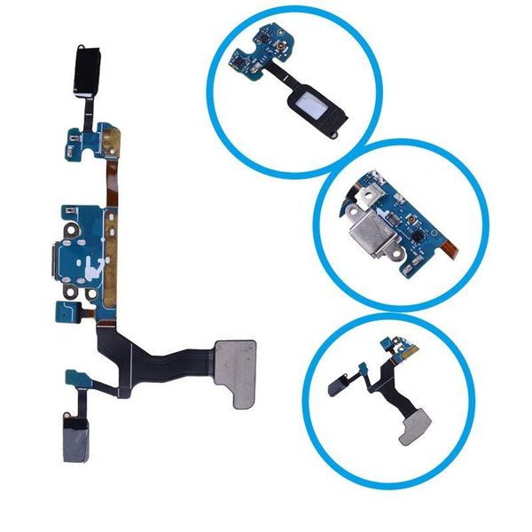 20 шт. OEM Зарядное зарядное устройство док-порт USB Flex Cable для Samsung Galaxy S7 Edge G935A G935V G935F Бесплатный DHL