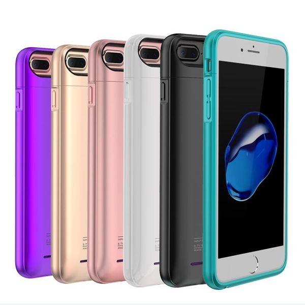 

Charger ca e for iphone x x max xr 6 7 8 plu built in magnet ultra thin wirele charge ca e external battery power bank
