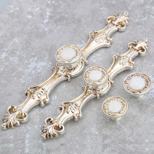 2019 128mm 96mm European Retro Furniture Handles Distress Antique