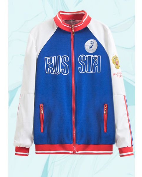 

юрий !!! на льду аниме юрий плисецкий косплей костюм хэллоуин пиджак, Black