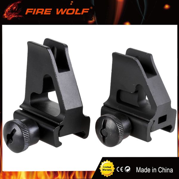 

FIRE WOLF High Quality Metal Front Sights rifle scope BK for 20mm rail Black hunting Factory Direct Wholesale