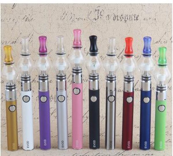 

compact evod battery vape cigarette dome portable discreet globe oils glass pen electronic wax portable waxy vaporizer colorful hhmke