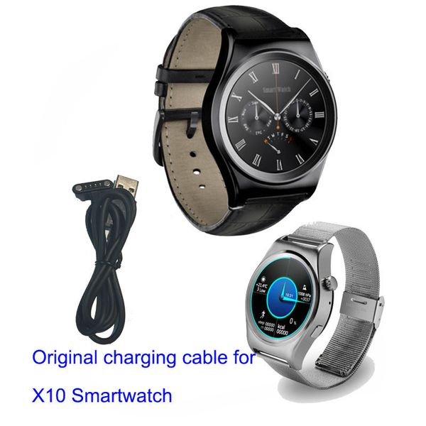 Original x10 smartwatch saat uhr ladekabel magnet ladegerät ladekabel
