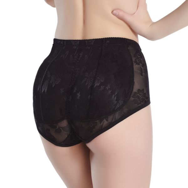 

wholesale- wholesale silicone padded panties shapewear women bum butt hip lift enhancing underwear knicker, Black;white