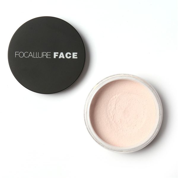 

FOCALLURE Новый Бренд Макияж Пудра 3 Цвета Loose Powder Макияж Лица Водонепроницаемый Свобо
