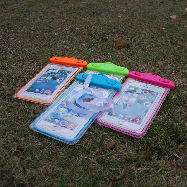 

holder bag cellphone keep pvc material dry beach waterproof case phone in 4colors dom106274 wpibt