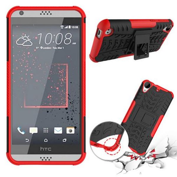 

case for htc desire 530 cover dual layer armor silicon & pc case for htc desire 530 desire 630 fundas phone kickstand coque
