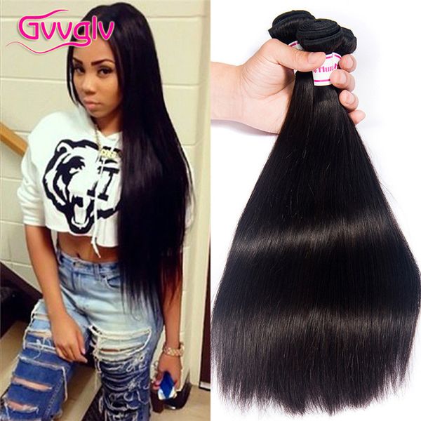 Peruvian Straight Virgin Hair Unprocessed Straight Human Hair