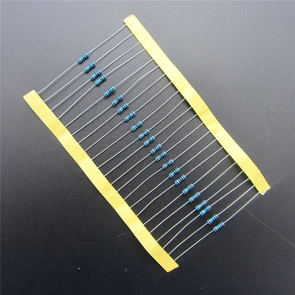 

100pcs rohs бессвинцовый металлический пленочный резистор 1 / 4w 18k ohm +/- 1% diy kit на складе diy kit parts сопротивление резистора