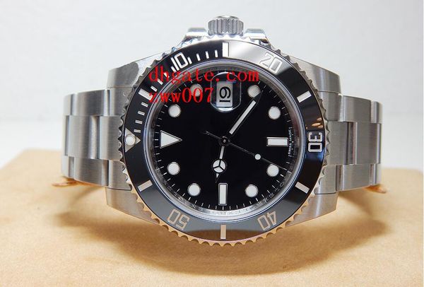 

Luxury aaa wri twatche ceramic bezel apphire gla 40mm 116610ln 116610 black dial a ia 2813 automatic mechanical men watch watche