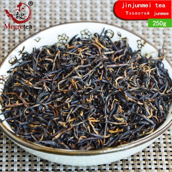 

[Mcgretea]250g wholesale tea China Black Tea Wuyishan gold Junmei longan incense good tea jinjunmei sale Manager recommended