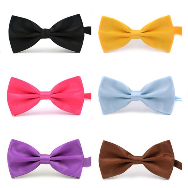 

12*5.5cm mixed colors fashion men bow ties neckwear bow ties wedding man bow tie ing, Black;gray