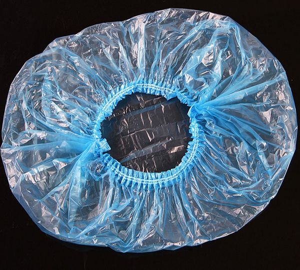 

wholesale- hgrt thickening more waterproof one-time cap kitchen bath shower shampoo hair coloring treatment pe hat ing
