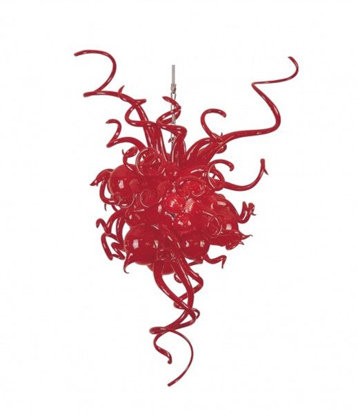 

moroccan wedding decoration modern lighting chandelier 100% mouth blown borosilicate murano red glass chandelier