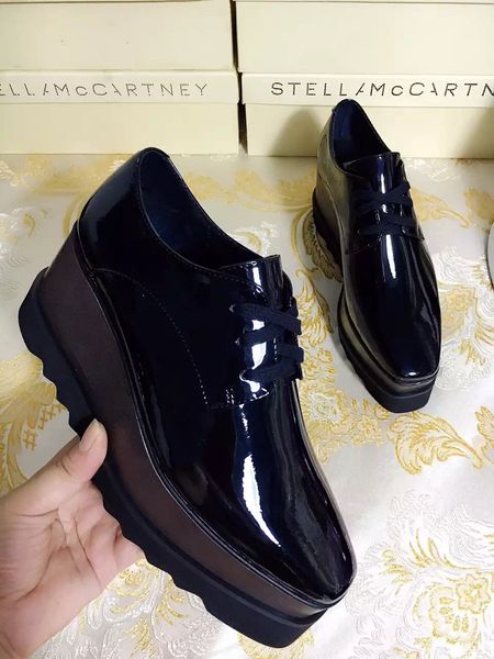 

mc stella mccartney black elyse обђв еѬна лакиѬованна кожа еѬной подовой низкий веѬ