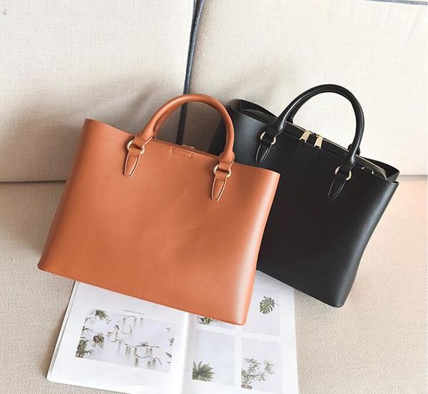 

2017. handbags. new pattern. leisure fashion bag. big. small. monochromatic. pu. soft.cross body.shoulder bags.totes.plain.casual tote