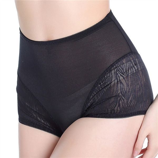 

high rise panty style knickers lace trim sale slimming briefs eco friendly fashion high waisted panties underwear, Black;pink