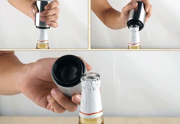 

пиво открывалка для вина автоматические открывалки пива сода крышка вина открывалка для бутылок из нержавеющей стали кухня бар инструменты