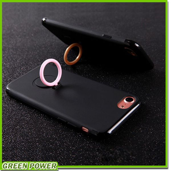 Для iPhone 7 Plus Матовый Матовый 0.65 мм Мягкая Кожа ТПУ Чехол для телефона Для iPhone 6 s Бесплатная доставка