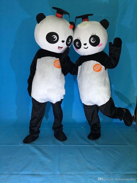 2017 Hot sale Kung Fu Panda Do Traje Da Mascote de Natal da Festa de Aniversário do Dia Das Bruxas urso Mascot Costume Fancy Dress Adulto Tamanho