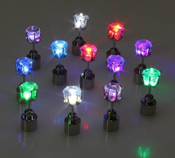 

Christmas Gift LED Flash Stud Earrings Hairpins Strobe LED Earring Lights Strobe LED Luminous Light up Nightclub Party Earrings