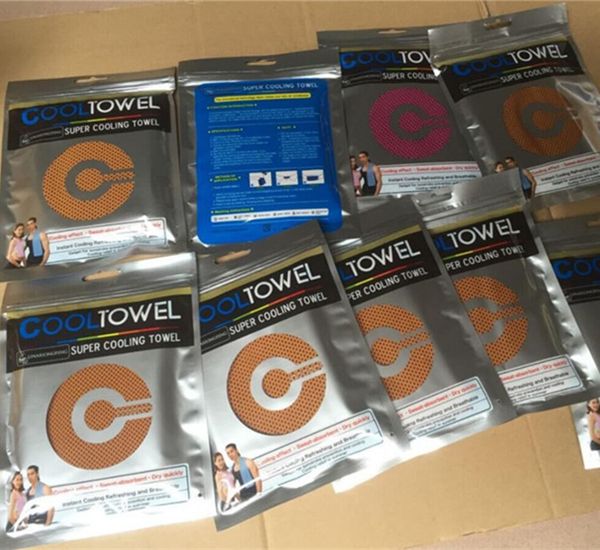 

90*35 см ледяное полотенце двойной слой охлаждения летние спортивные полотенца упр
