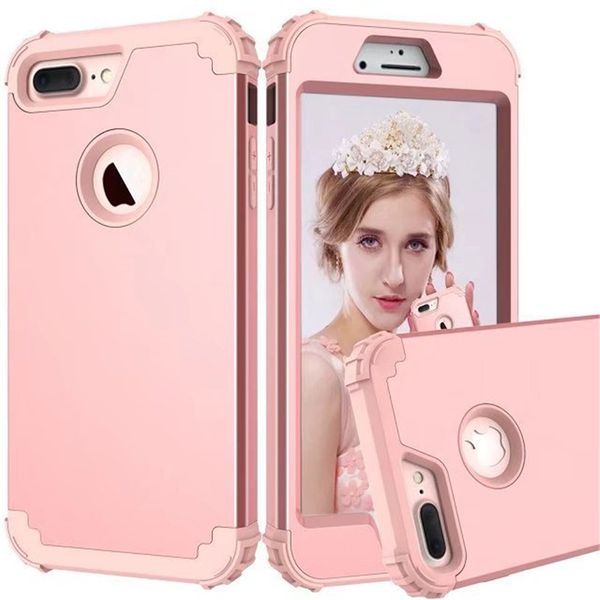 

2 in 1 Hybrid Robot Armor Combo Soft TPU PC Case Shockproof Defender Cases Cover For iPhone X Xr Xs Max 8 7 6S Sumsung S8 S9 Plus Note 8 9