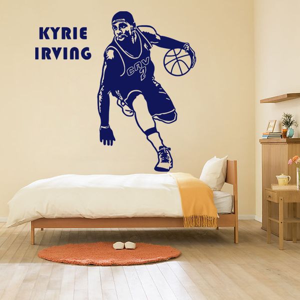 Inspiration Wall Stickers Basketball Removable Wall Decor Decals