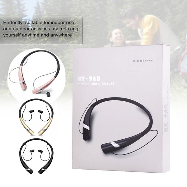 

for hv960 bluetooth headphones 4.1 wireless headset neckband sports earphones hands-headphone for samsung note 8 with retail package