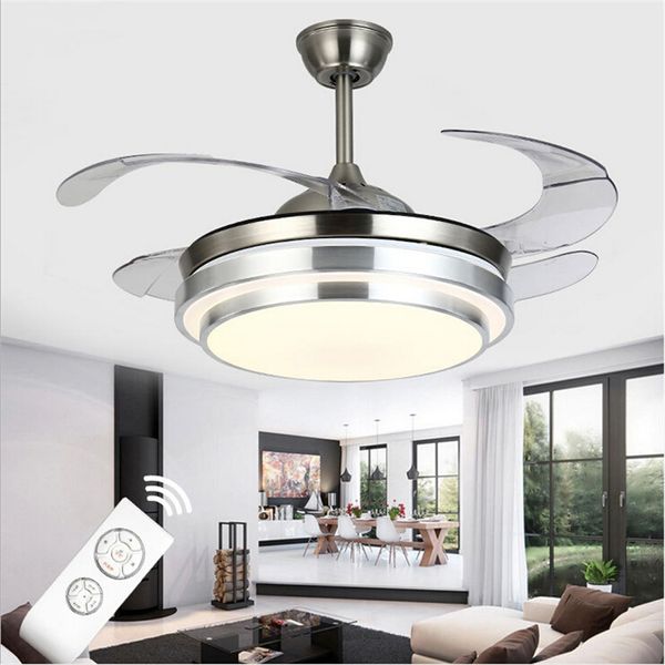 2020 Ultra Quiet Ceiling Fans 110 240v Invisible Blades Ceiling