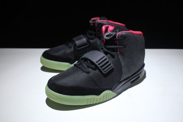 

Wholesale Lastest Fashion Air Kanye West 2 Shoes Red October NRG RED PINK OCTOBER Basketball Shoes Men With Box Size US7-US12 DHL Free