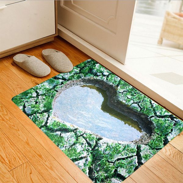 Grosshandel 3d Nano Polyester Pvc Fussmatte Personalisierte Matten