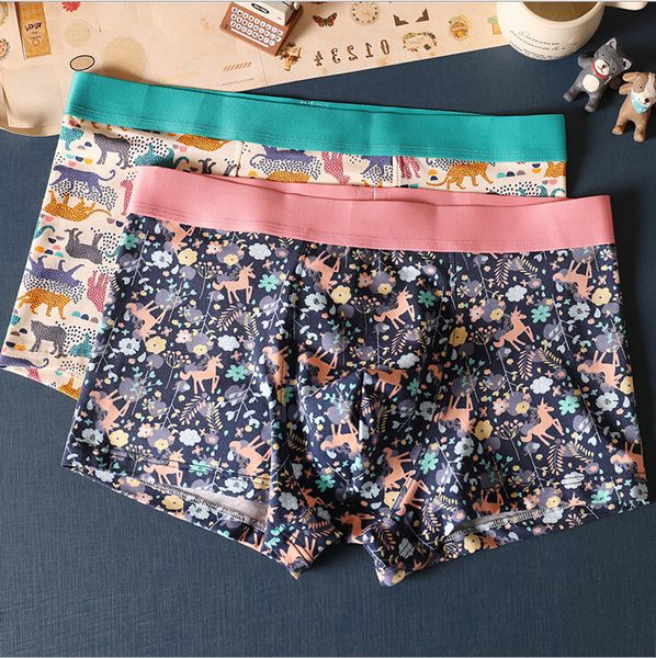 

new style men underwear man boxer new style dot man underwear, Black;white