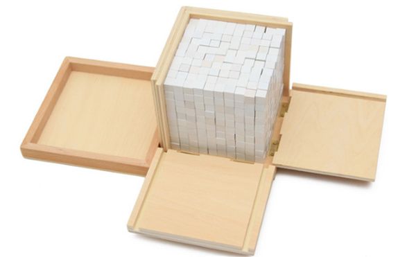 

новый деревянный ребенок монтессори деревянный куб детские развивающие игрушки детские подарки