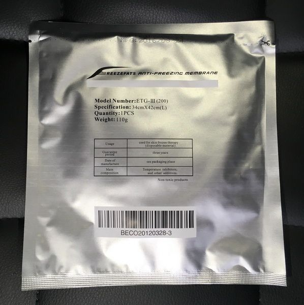 

anti ing membrane anti e membrane size 27*30cm 34*42cm cryo pad for fat e treatment antie pad