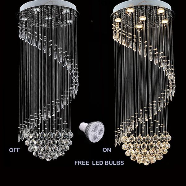 

современный k9 прозрачный кристалл потолка света подвеска лампа люстра крытый освещение led потолочный светильник гостиная коридора люстры