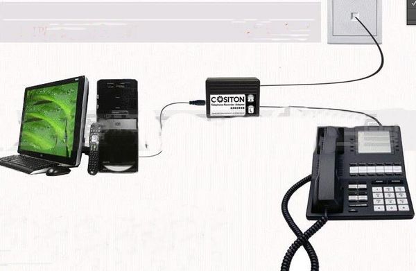 

2017 telephone phone line calls voice sound recorder to pc lapnew arrival for ing