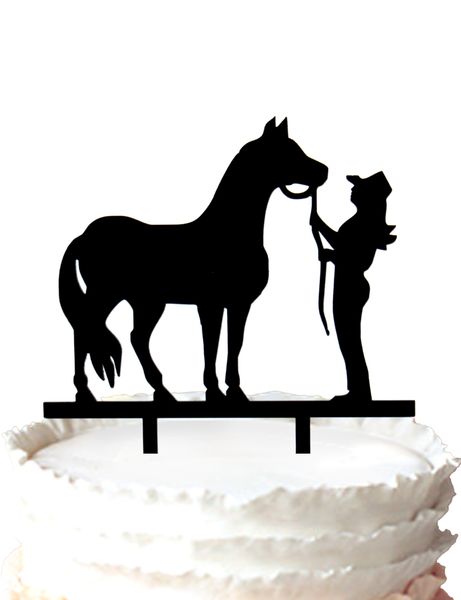 

свадебный торт цилиндр-силуэт лошадь и женщина монограмма торт ботворезы, 37 цвет