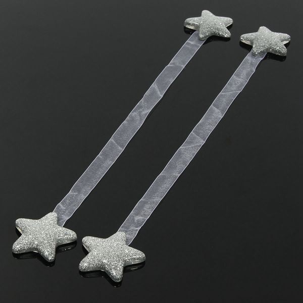2019 Star Shape Curtain Clips Holdbacks Magnetic Curtain Tiebacks