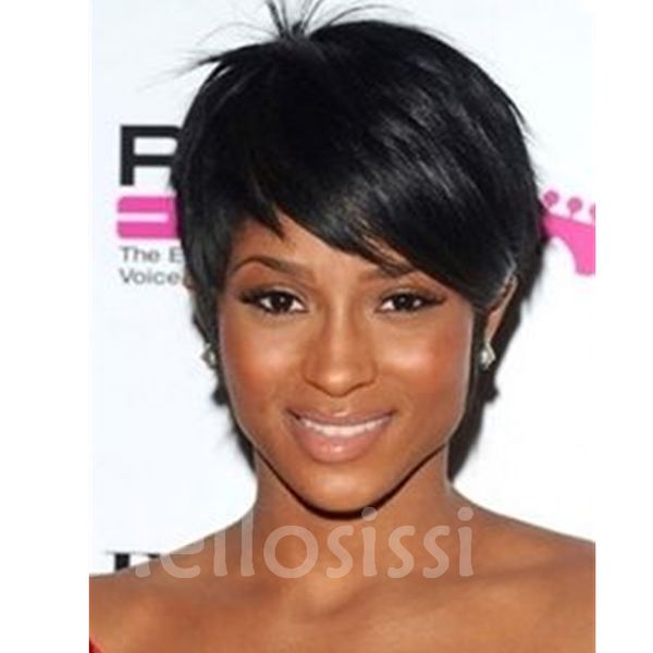 Baby Hair Brazilian Cheap Short Wigs Human Hair Bob Wigs For Black