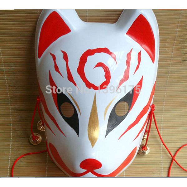 

экологию рука роспись fox mask endulge японский анфас пвх halloween животных маска маскарад cosplay партии маски свободная перевозка груза
